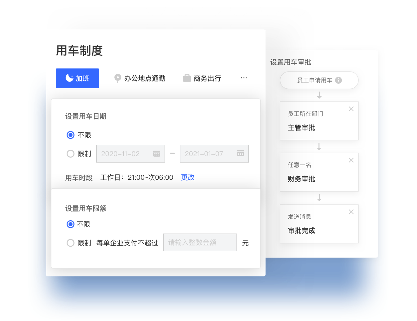 行程管控